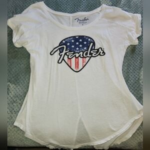 Women's Fender Tshirt by Lucky Brand